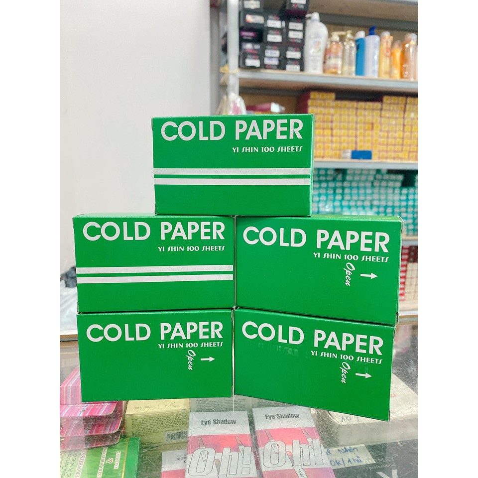 Giấy uốn lạnh Cold Paper Loại 100 tờ