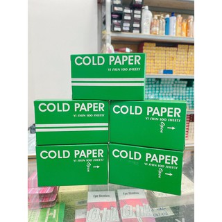 Giấy uốn lạnh - Dụng Cụ Hỗ Trợ Uốn Tóc Cold Paper Loại 100 tờ