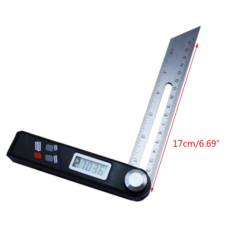 Thước Đo Gỗ Hình Vuông 17cm 6 69inch Chuyên Dụng