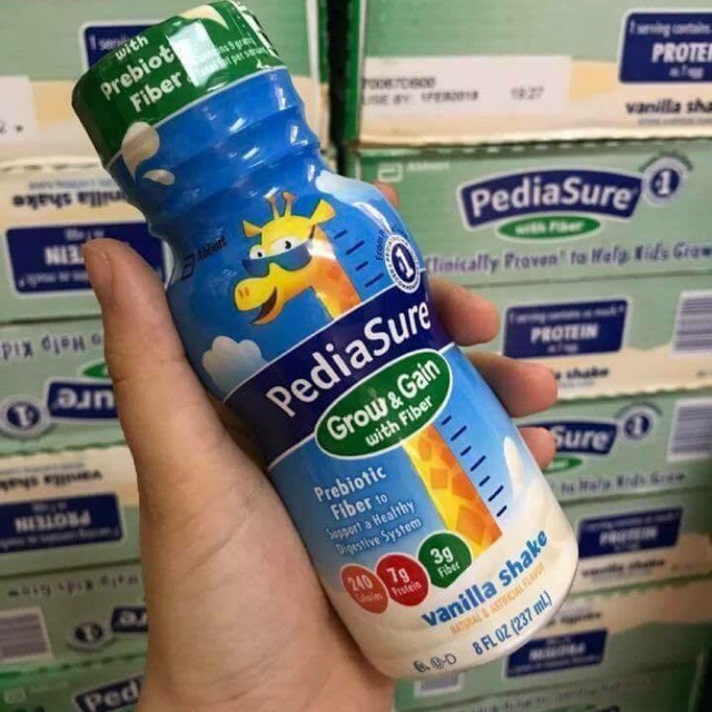 SỮA PEDIASURE NƯỚC CHẤT XƠ 237ML