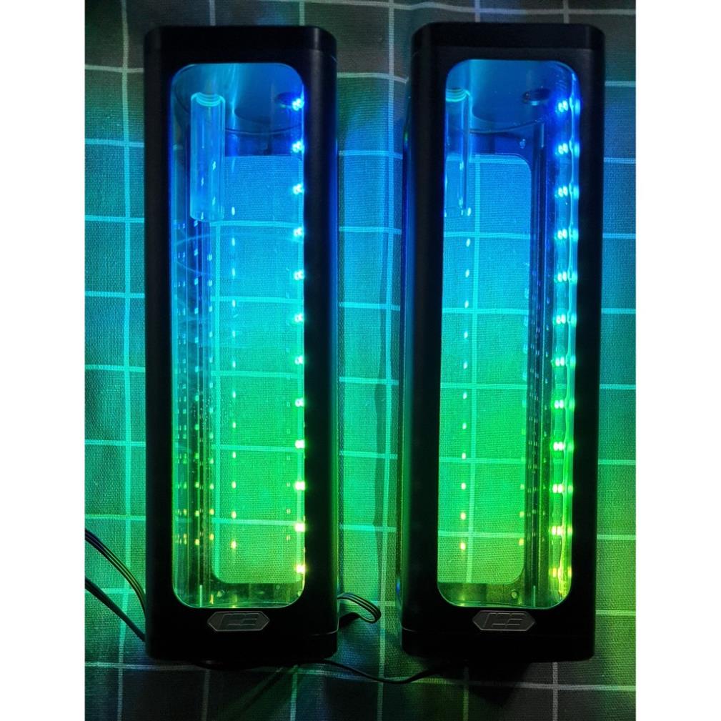 Thanh lý Tank kính vuông kim loại ICE tản nhiệt nước custom