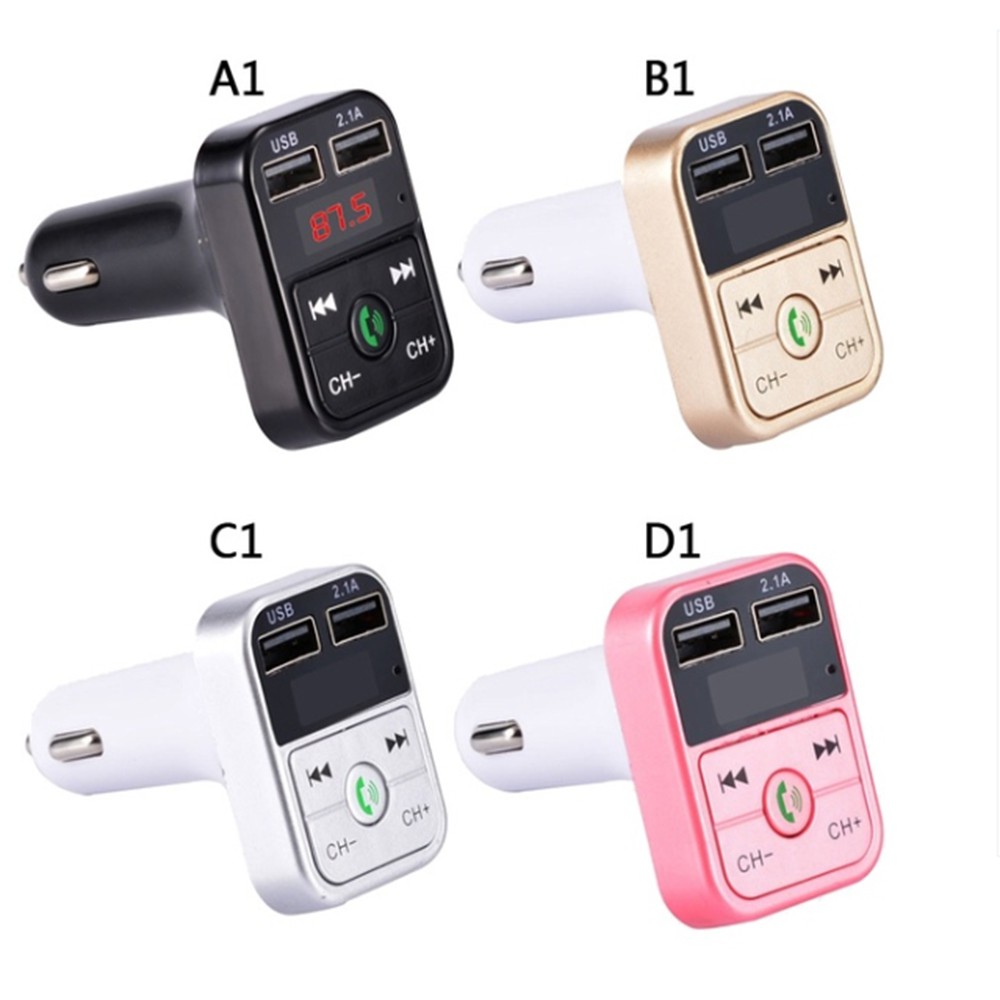 Thiết Bị Phát Mp3 Bluetooth Không Dây Tích Hợp Cổng Sạc Usb Cho Xe Hơi