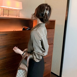 [SƠ MI LỤA THIÊT KẾ  MÃ SP SML00015] - sơ mi lụa thiết kế cho các nàng công sở