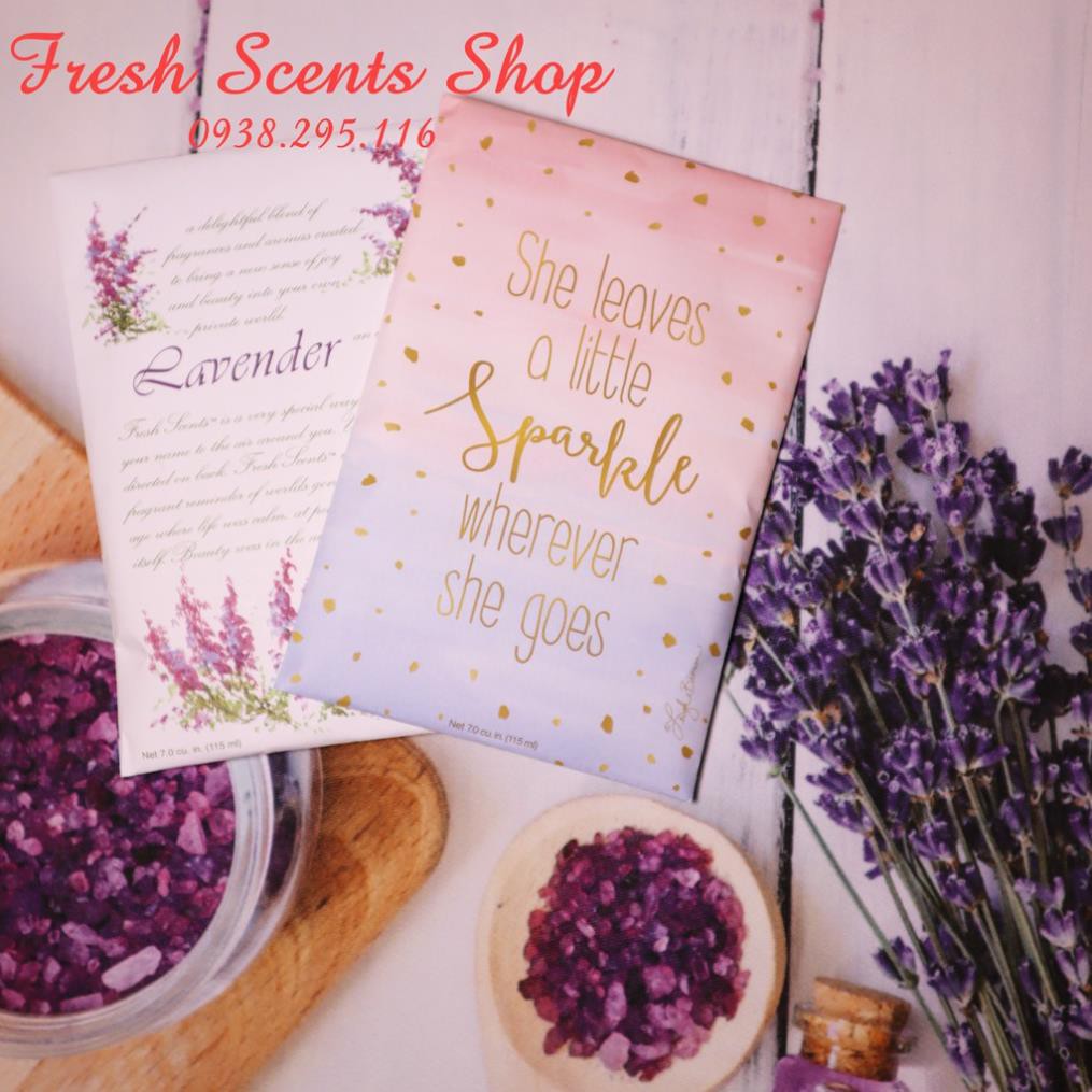 Túi thơm Tinh Dầu khô Fresh Scents - Các spa hay dùng - tạo mùi thơm và khử mùi ô tô - Nhập khẩu Mỹ - 115ml