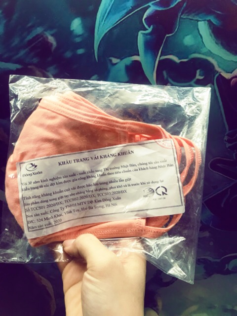 Khẩu trang Dệt kim đông xuân tái sử dụng công nghệ nhật bản( set 10 chiếc) Cam kết hàng thật . | BigBuy360 - bigbuy360.vn