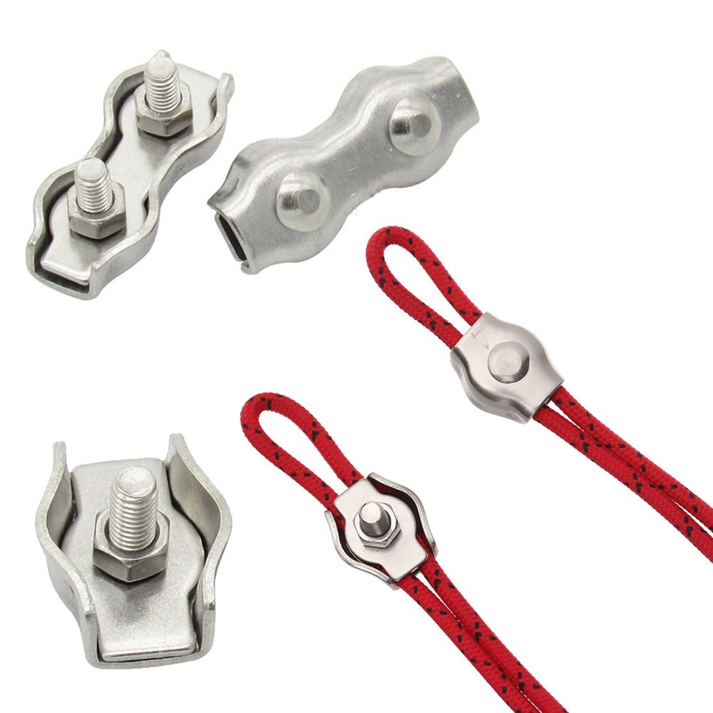 5 Kẹp cố định dây cáp M2-M8 bằng thép không gỉ 304 bền bỉ