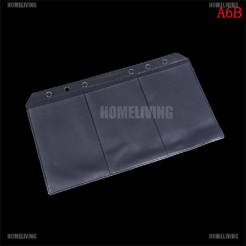 Túi Đựng Tài Liệu A5 / A6 Trong Suốt Có Khóa Kéo Tiện Dụng