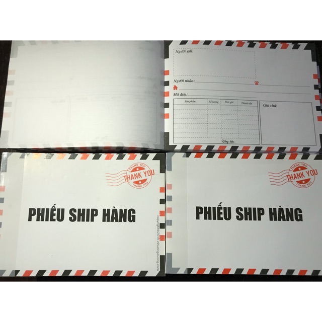 Combo 20quyển phiếu ship hàng(phiếu giao hàng bán phá giá)