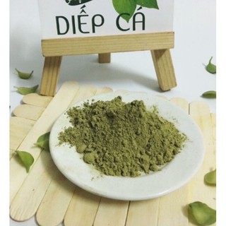 Bột diếp cá đắp mặt dưỡng da mờ mụn handmade