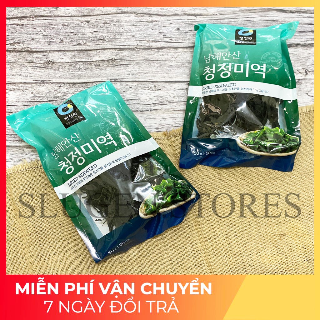 [Video] RONG BIỂN SẤY KHÔ DINH DƯỠNG NẤU CANH DRIED SEAWEED (40g)