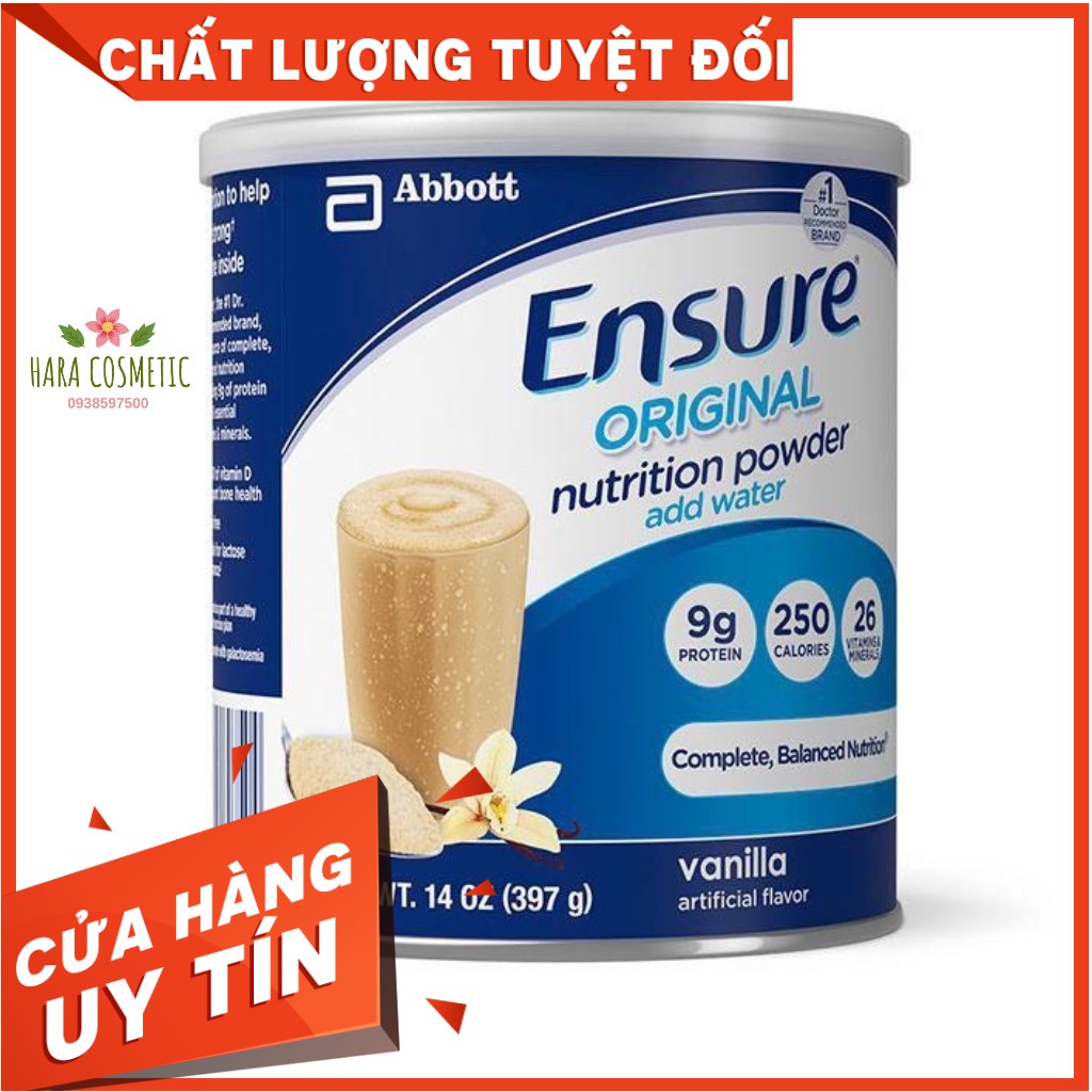 SỮA BỘT ENSURE ORIGINAL NUTRITION POWDER