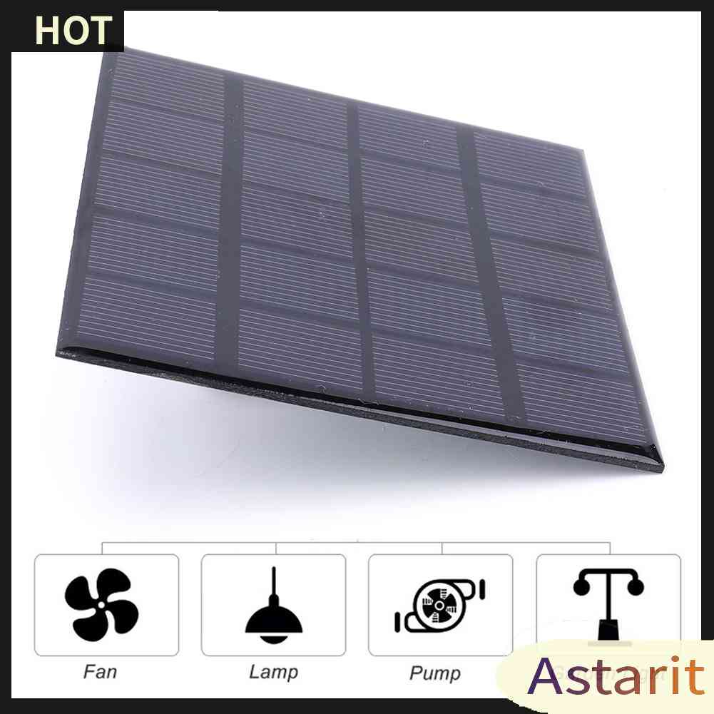 Tấm Sạc Pin Năng Lượng Mặt Trời 3W 5V Cho Pin Điện Thoại