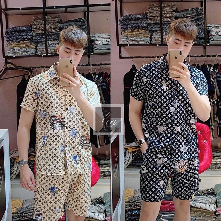 Bộ Ngủ Pijama Ngắn, Bộ Đồ Mặc Mùa Hè Chất Lụa Cực Mát