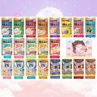 Combo pate nekko đủ vị cho mèo 70g