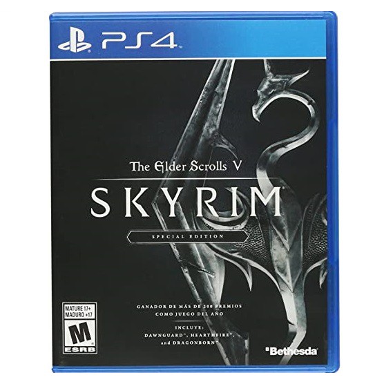Đĩa Game Ps4 The Elder Scrolls V: Skyrim