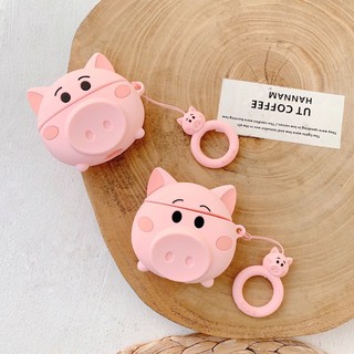 Bọc Case Airpods Pro Lợn Hồng Cute