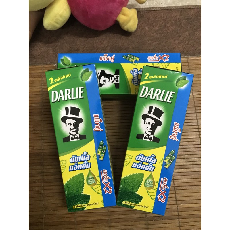 Hộp 2 TUYP KEM ĐÁNH RĂNG DARLIE BẠC HÀ