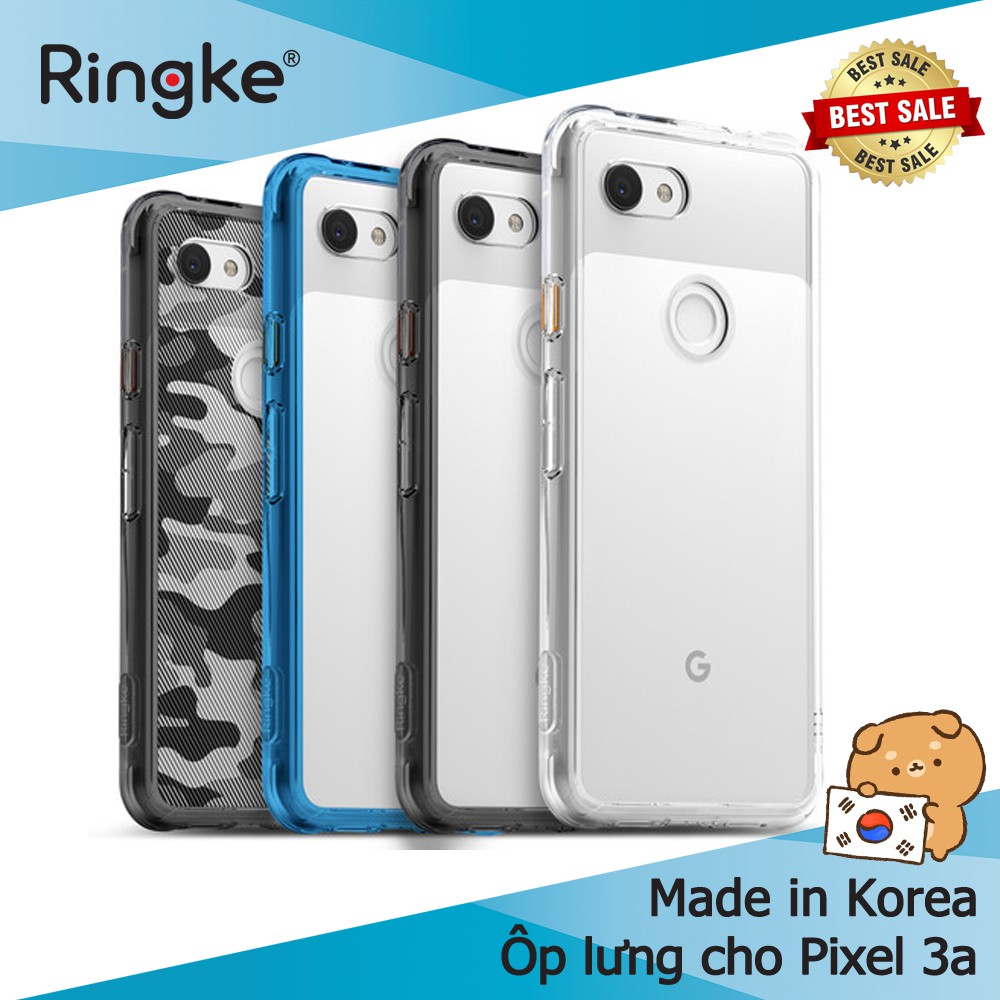 Ốp lưng Google Pixel 3a Ringke Fusion (Ringke Fusion Pixel 3a Case) - Nhập khẩu Hàn Quốc