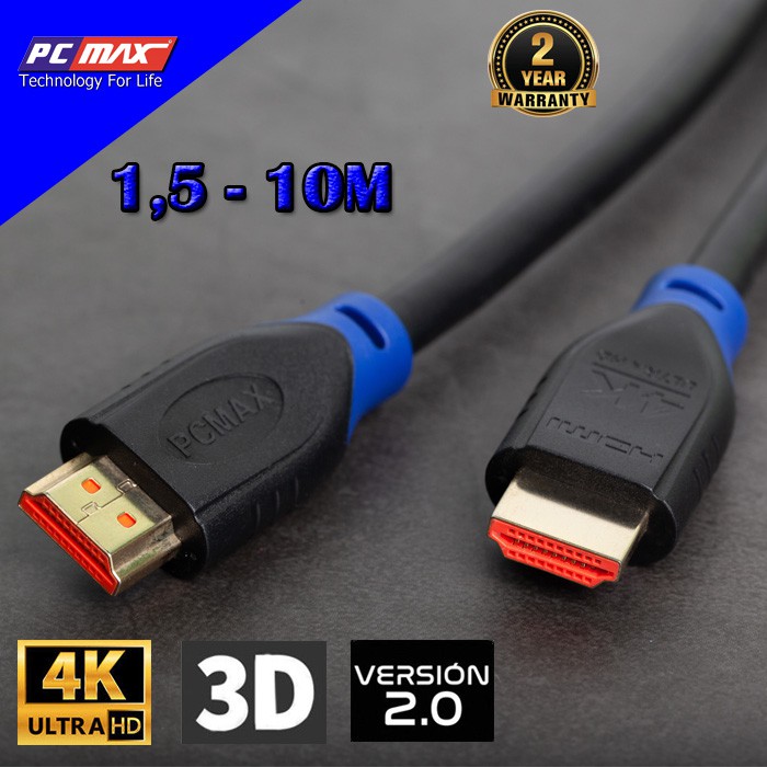 Cáp HDMI UGREEN 1m 2m 3m 5m 10m 15m 2m 30m HD104 hỗ trợ 3D, full HD 1080p - Hàng Chính Hãng