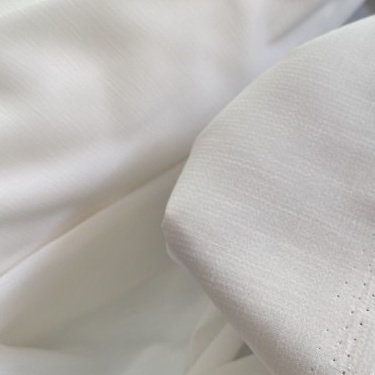 Vải Gió Trắng Trơn Khổ 1m65 - Chất Mỏng, Co giãn Nhẹ - May Áo Khoác, Lót Áo Vest, Áo Kiểu, Đồ Thiết Kế