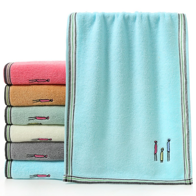Khăn mặt dày,siêu thấm chất liệu 100 cotton mềm mại thoải mái 87111