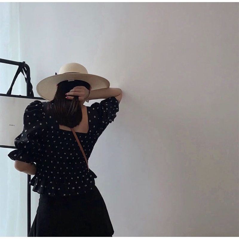 Set áo bi tay bồng kèm quần - Dory.Clothing [Freeship] - chất cực đẹp áo chun eo co giãn | BigBuy360 - bigbuy360.vn