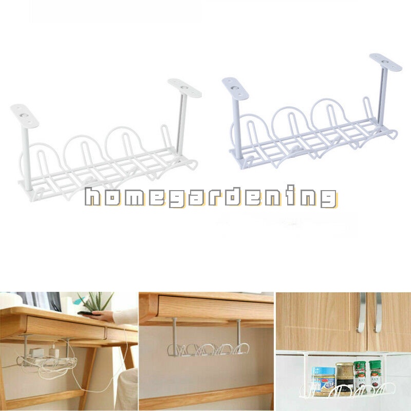 Giá Đỡ Ổ Cắm Điện Dưới Bàn Đa Năng Sắp Xếp Gọn Gàng