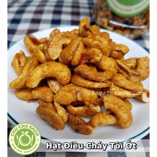 freeship - 500gr Hạt điều rang tỏi ớt
