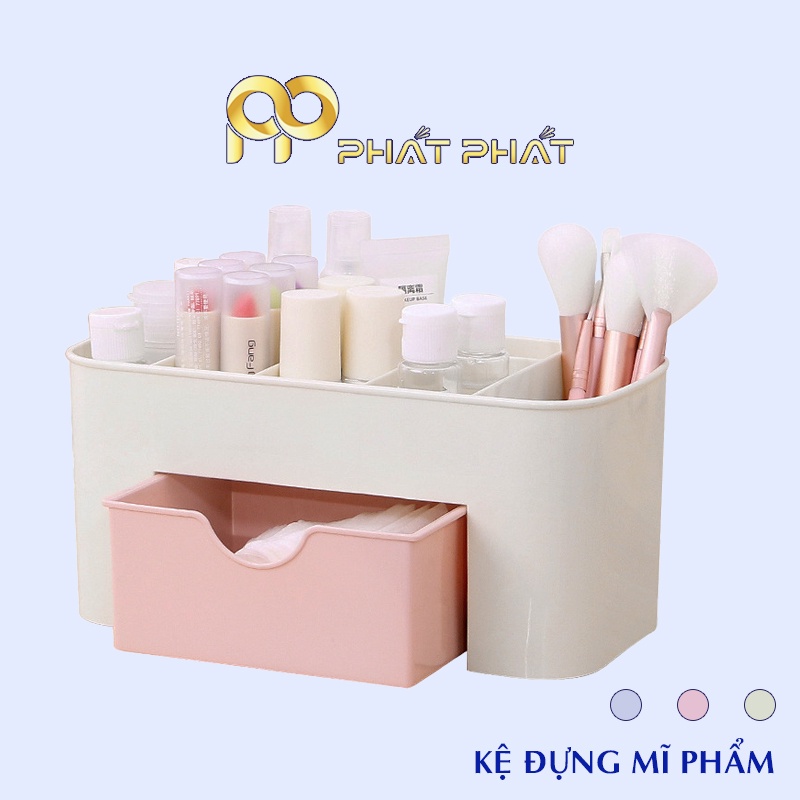 Kệ đựng mĩ phẩm, đồ trang điểm mini để bàn PP02