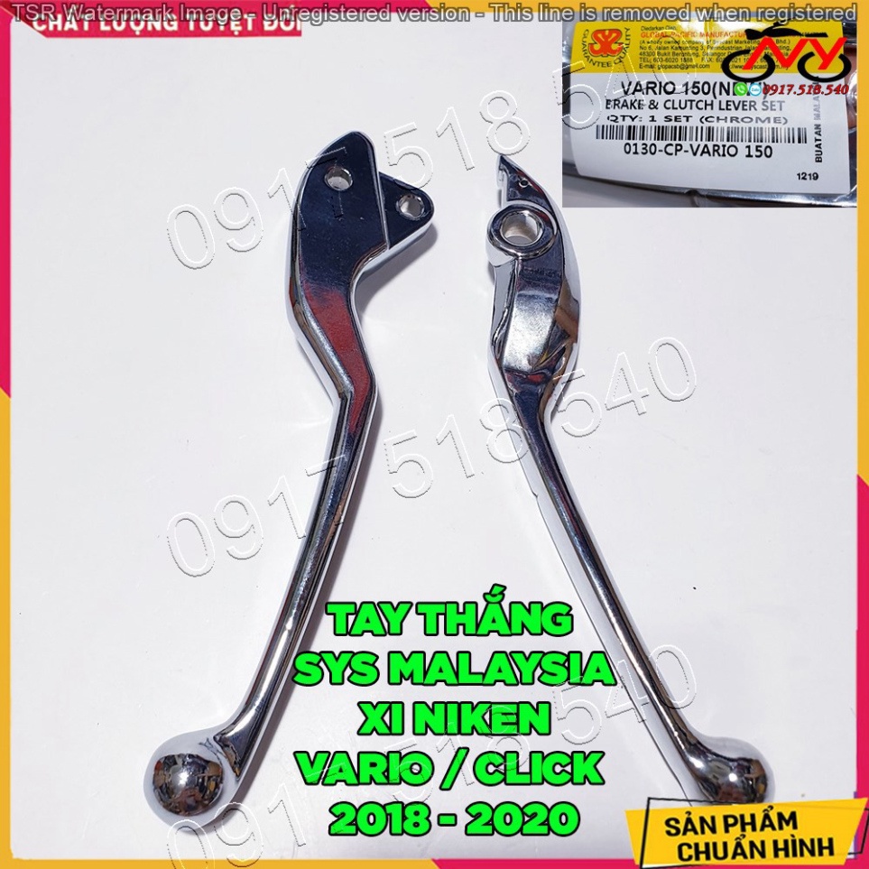 Tay Thắng Vario 150 Xi Niken Cao Cấp ( Hàng Malaysia ) Ảnh thật Sp