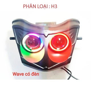 Pha đèn mắt cú Wave, Ex150...