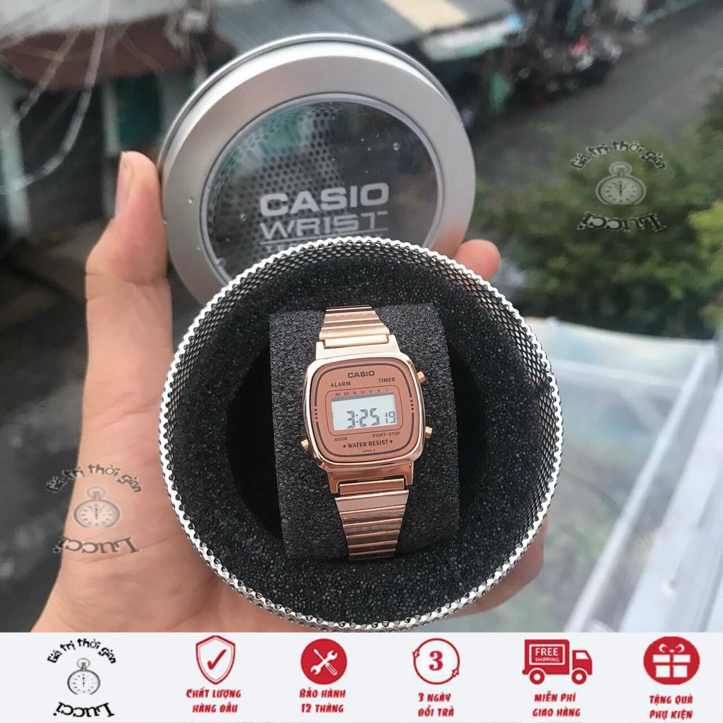 Đồng Hồ Nữ, Đồng Hồ Điện Tử Nữ LA670, Thời Trang ,Dây Thép Không Gỉ | BigBuy360 - bigbuy360.vn