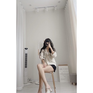 Áo sơ mi xoắn ngực