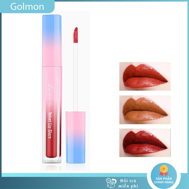 Son kem Lameila Velvet Lip Glaze son môi lì mịn lâu trôi nội địa Trung GM-SK-L01