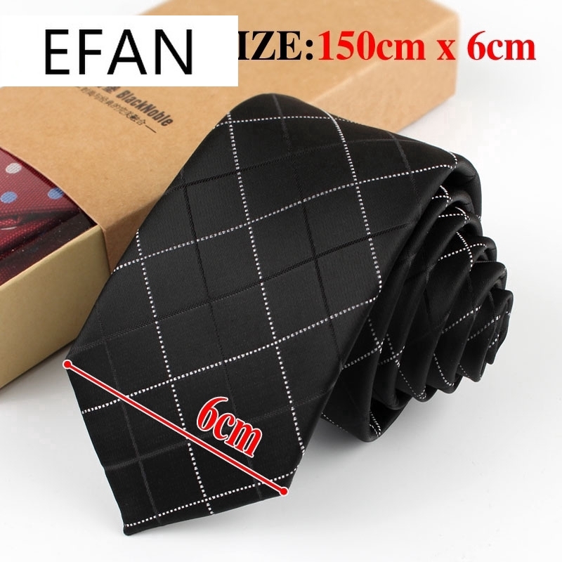 Cà Vạt Nam EFAN 6cm Lịch Lãm Thời Trang