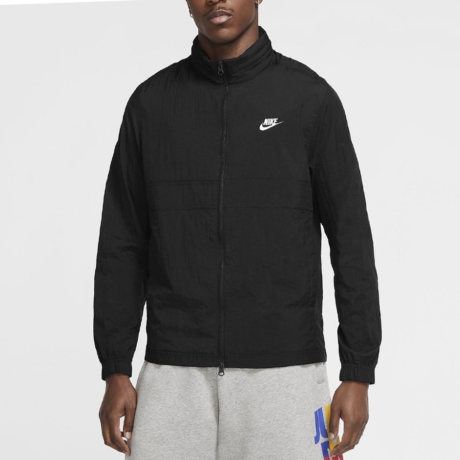 ÁO KHOÁC NIKE CLASSIC TRACK HOODED JACKET - BLACK