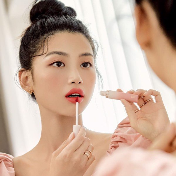 Son Kem Lì Gilaa Long Wear Lip Cream Rich Rosie