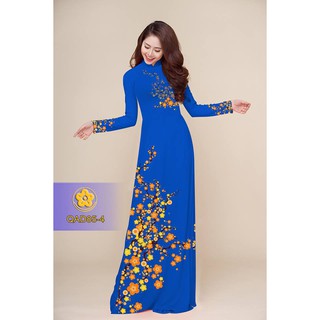 Vải Áo Dài Tằm Ý, Lụa Nhật  QAD85