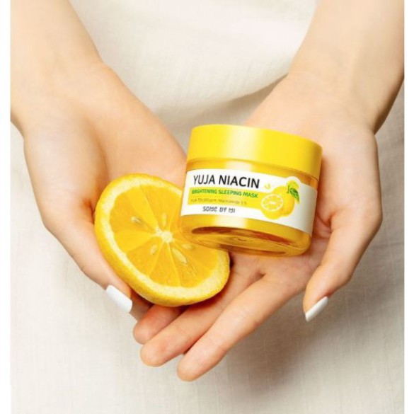 [Mini 15g] Mặt Nạ Ngủ Dưỡng Trắng Some By Mi Yuja Niacin 30 Days Miracle Brightening Sleeping Mask
