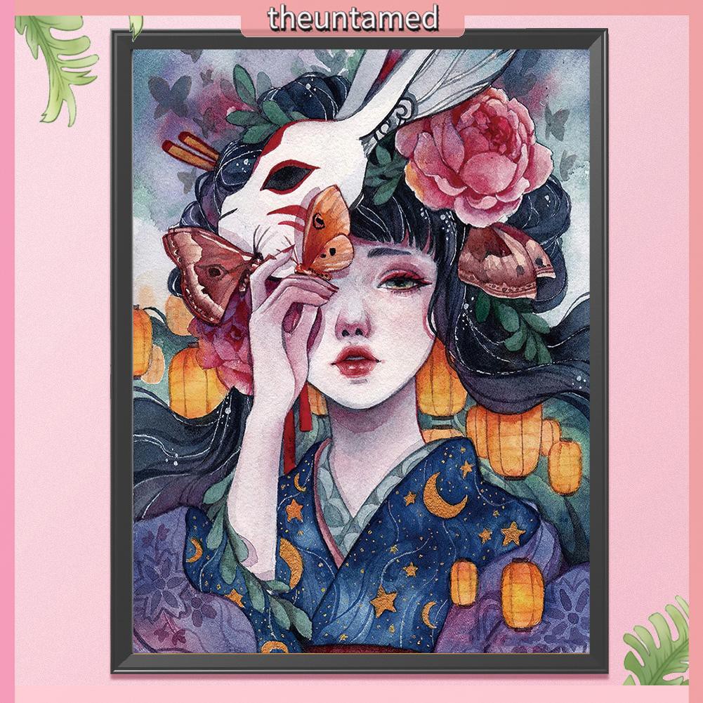 Tranh Thêu 11ct Hình Cô Gái Xinh Xắn | BigBuy360 - bigbuy360.vn