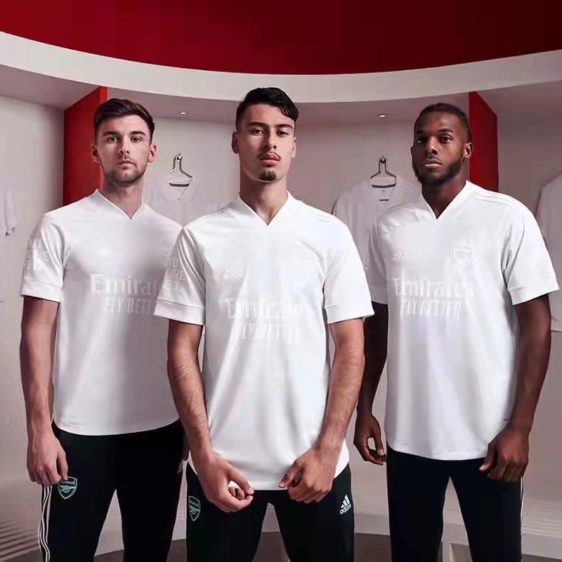 Áo Thun Đá Banh Tay Ngắn In Số 22 Arsenal