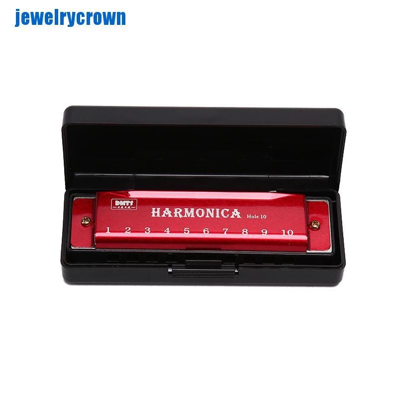 Kèn Harmonica 10 Lỗ Cho Người Mới Bắt Đầu Học