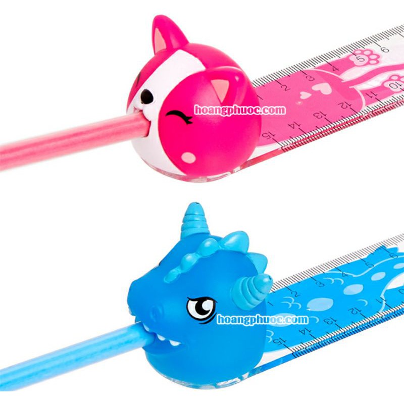 Thước đầu thú cưng-Smiggle Ruler