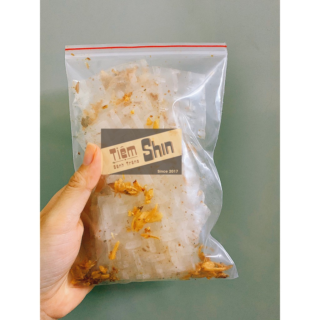 Bánh Tráng Shin Muối Nhuyễn Xì Ke Túi Zip