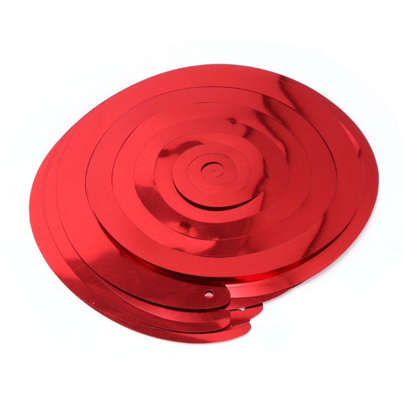 Bộ 6 Dây Xoắn Treo Trang Trí Tiệc Cưới Màu Cầu Vồng