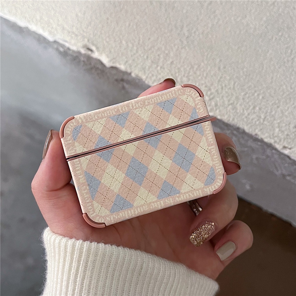 Ốp Bảo Vệ Hộp Đựng Tai Nghe AirPods 1 2 3 Thêu Hình Xinh Xắn