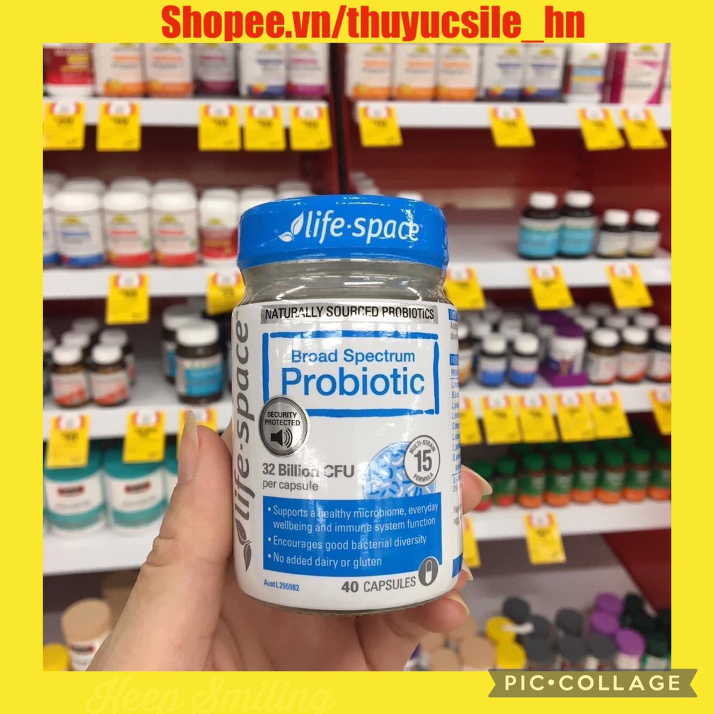 Men vi sinh Probiotic Life Space Úc đủ loại cho bé, người lớn, phụ nữ, mẹ bầu...