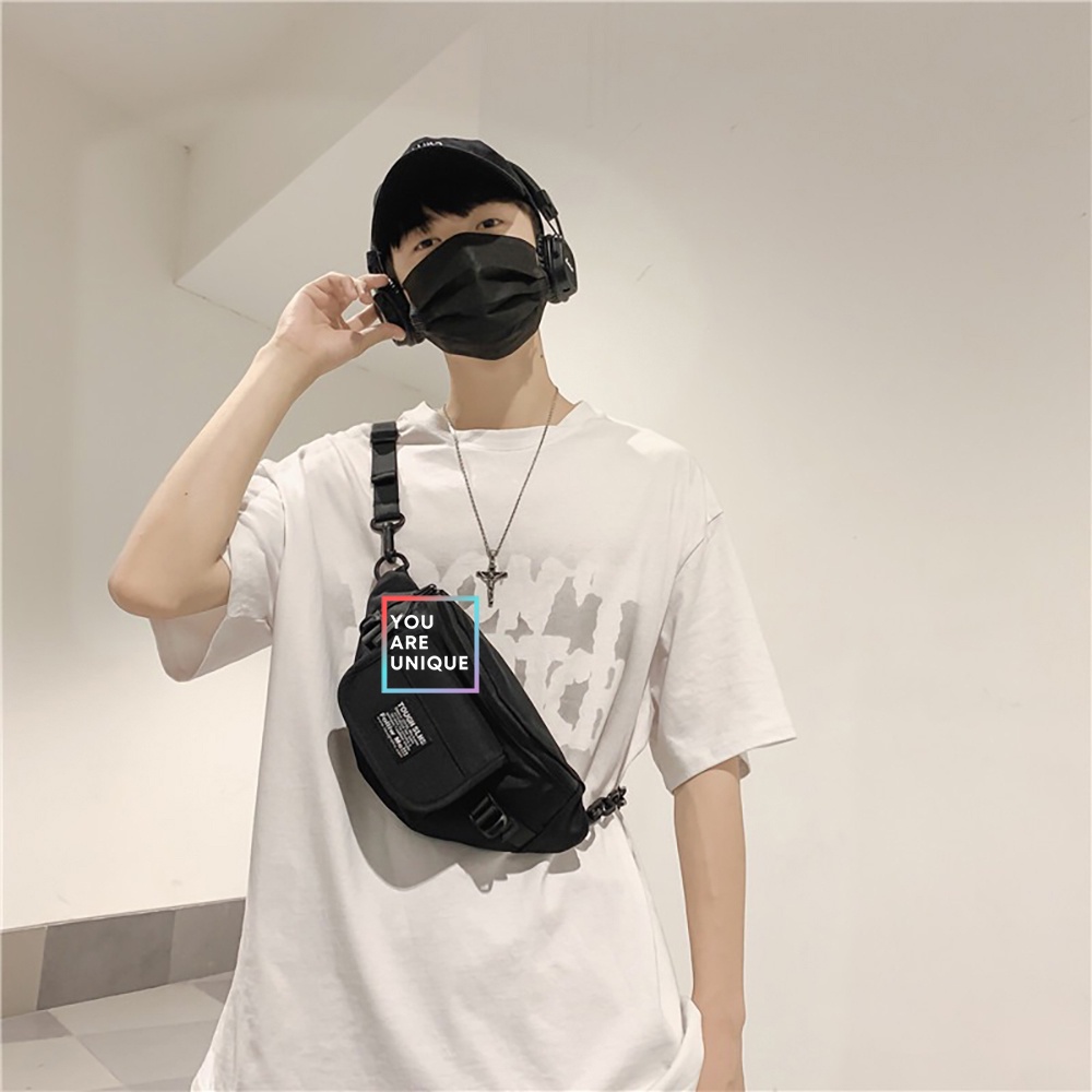 [MUA LIỀN TAY] Túi đeo hông UNISEX cho nam và nữ, phong cách thời trang, chống thấm nước, khoang túi rộng | BigBuy360 - bigbuy360.vn