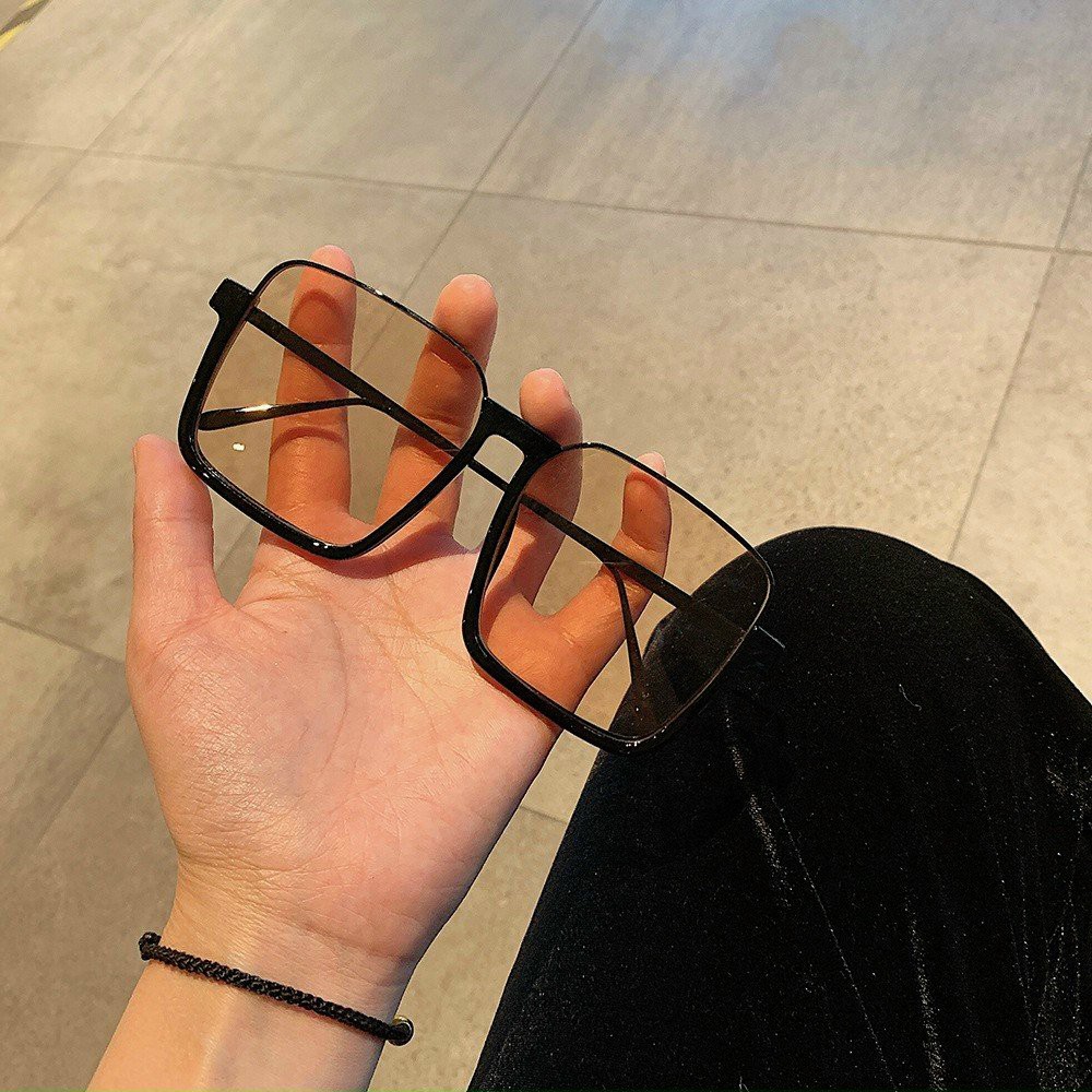 MẮT KÍNH MÁT DÁNG VUÔNG MÀU CAM ĐI NGÀY VÀ ĐÊM - 690