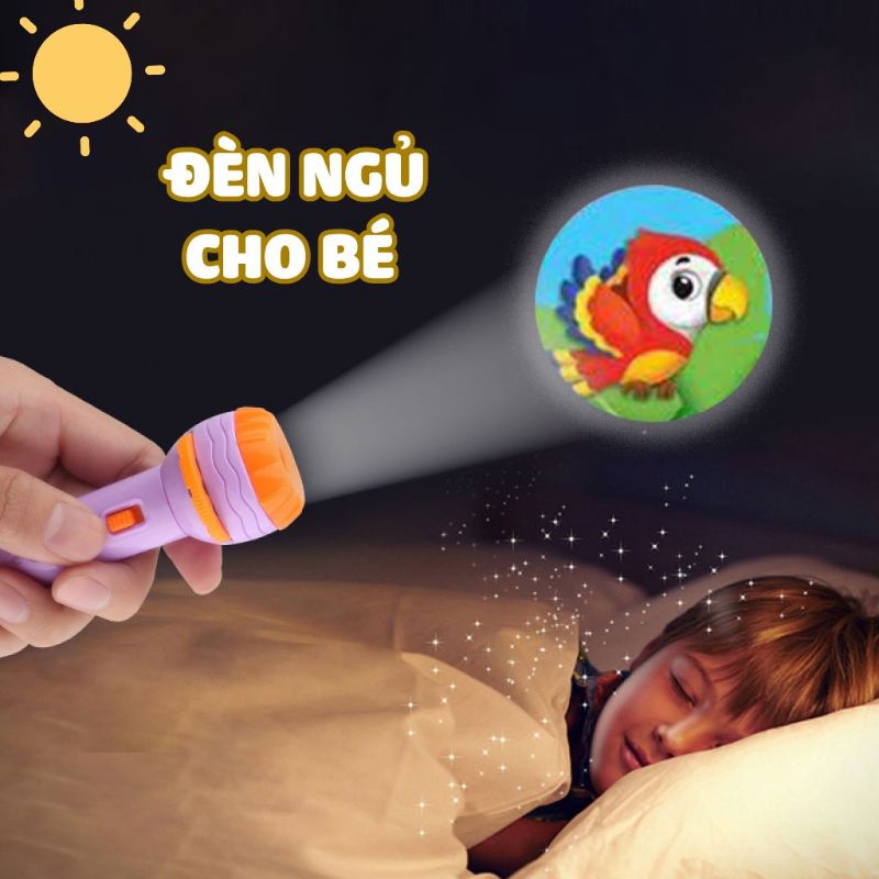 Đèn pin chiếu hình 24 hình độc đáo 8811